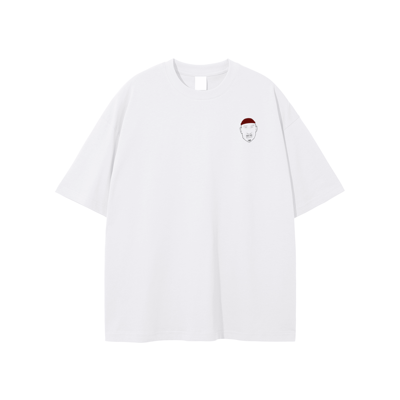 Red beanie T-Shirt