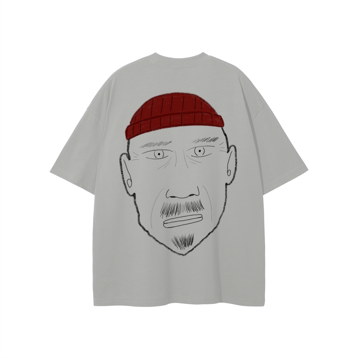 Red beanie T-Shirt