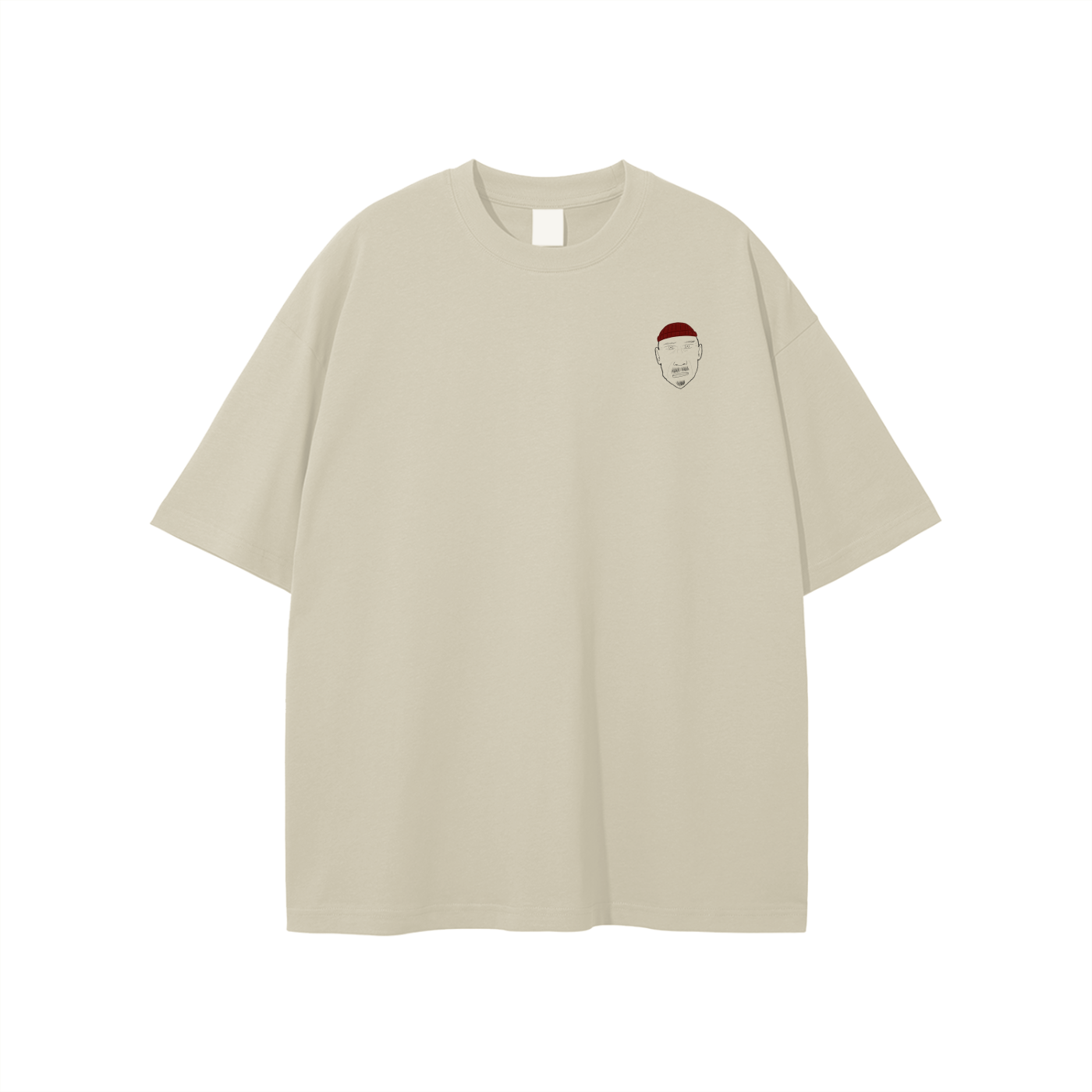 Red beanie T-Shirt